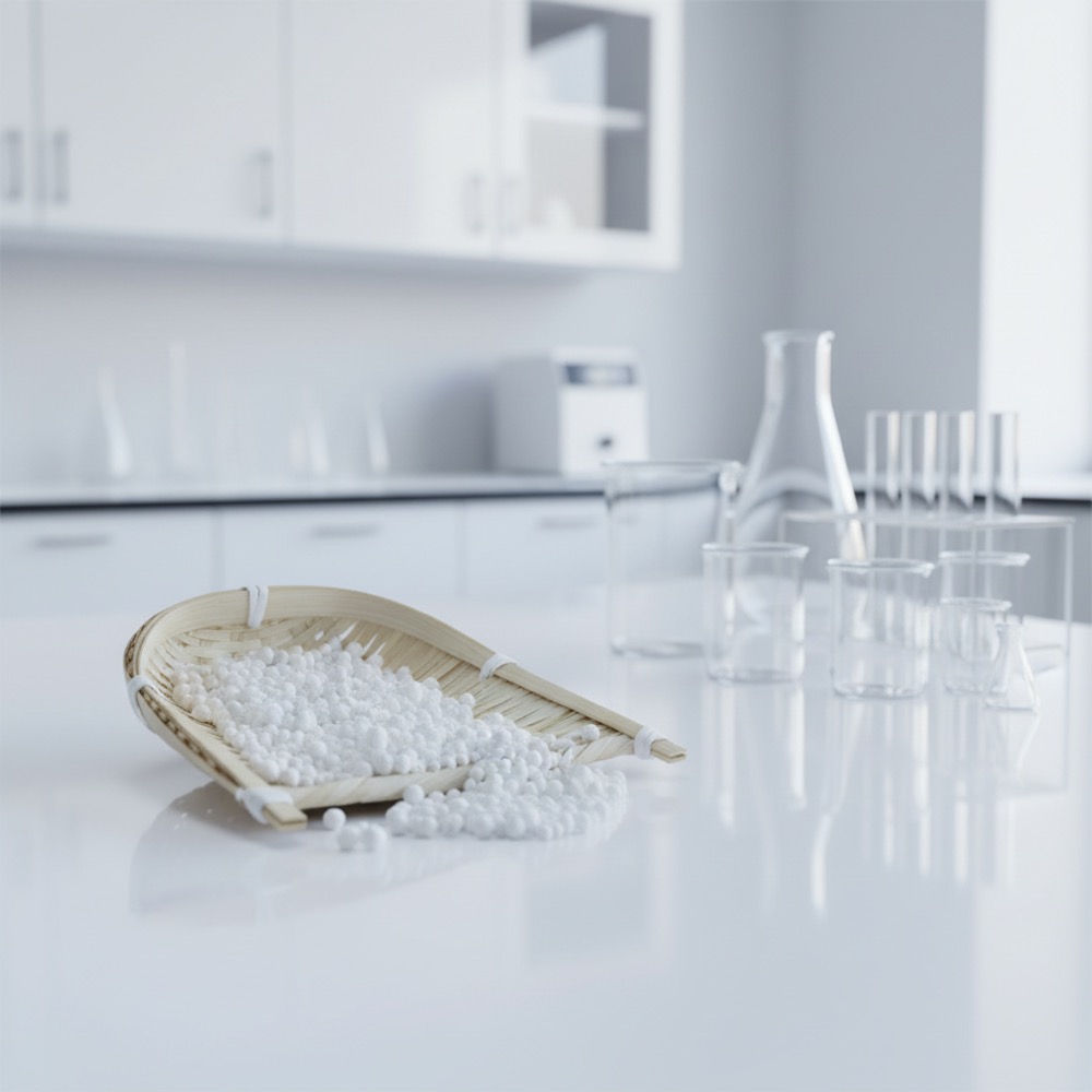 White zinc sulphate powder and granules