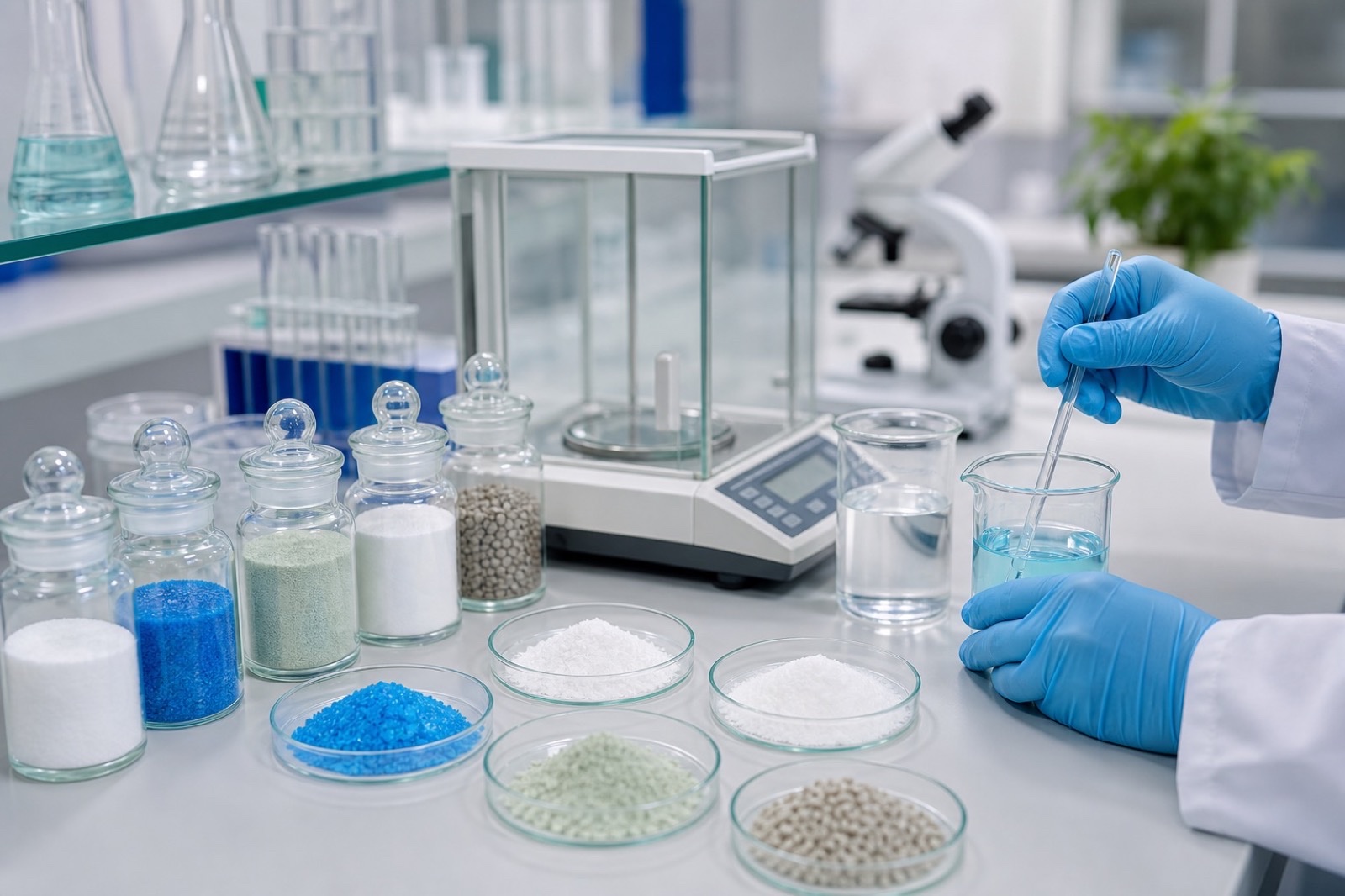 Quality control testing for micronutrient fertilizer materials